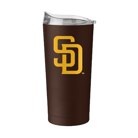 Logo Brands San Diego Padres 20oz Flipside Powder Coat Tumbler 524-S20PT-34